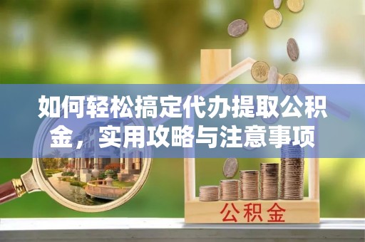 漳州如何轻松搞定代办提取公积金，实用攻略与注意事项