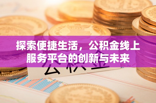 漳州探索便捷生活，公积金线上服务平台的创新与未来