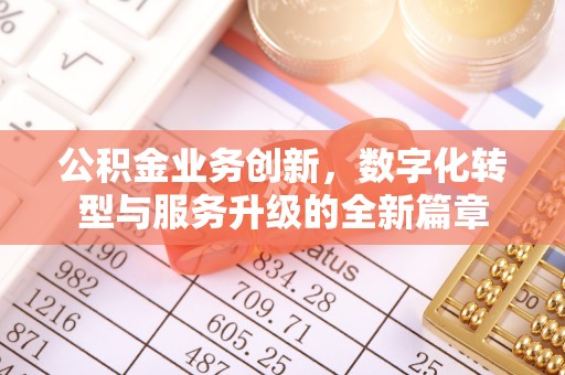 漳州公积金业务创新，数字化转型与服务升级的全新篇章