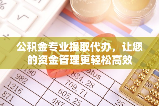 漳州公积金专业提取代办，让您的资金管理更轻松高效