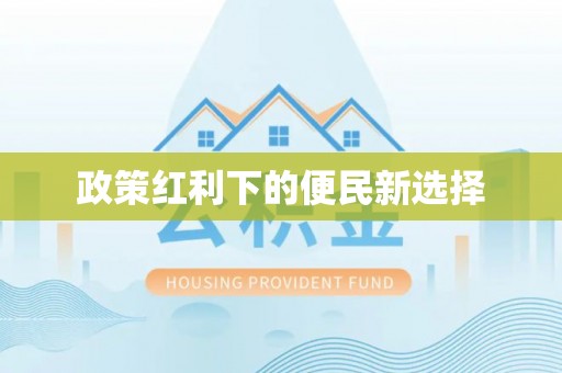 漳州政策红利下的便民新选择